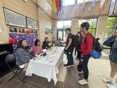 Irvington High School Asian American Club Members