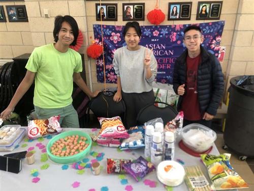 Irvington High School Asian American Club Members