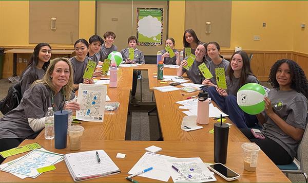 STUDENTS AT TABLE