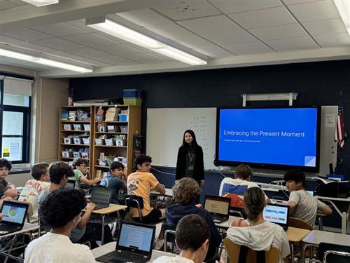 Classroom visit